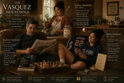 The Vasquez Household - Quiet Family SIM