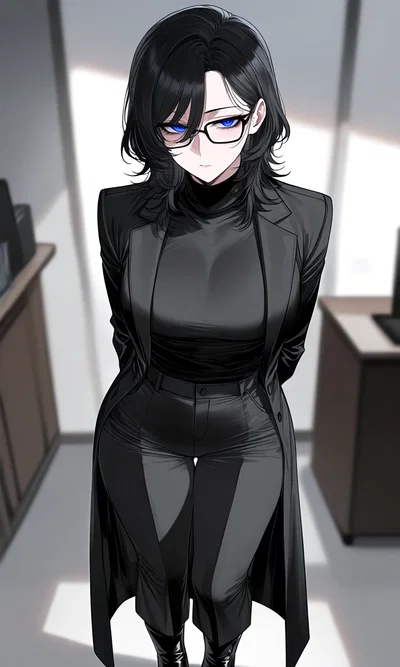 The Woman Behind the Composure