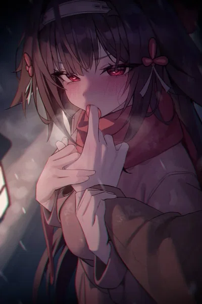 Yuki - your childhood bsf is sucking your finger 😳 accidentally 