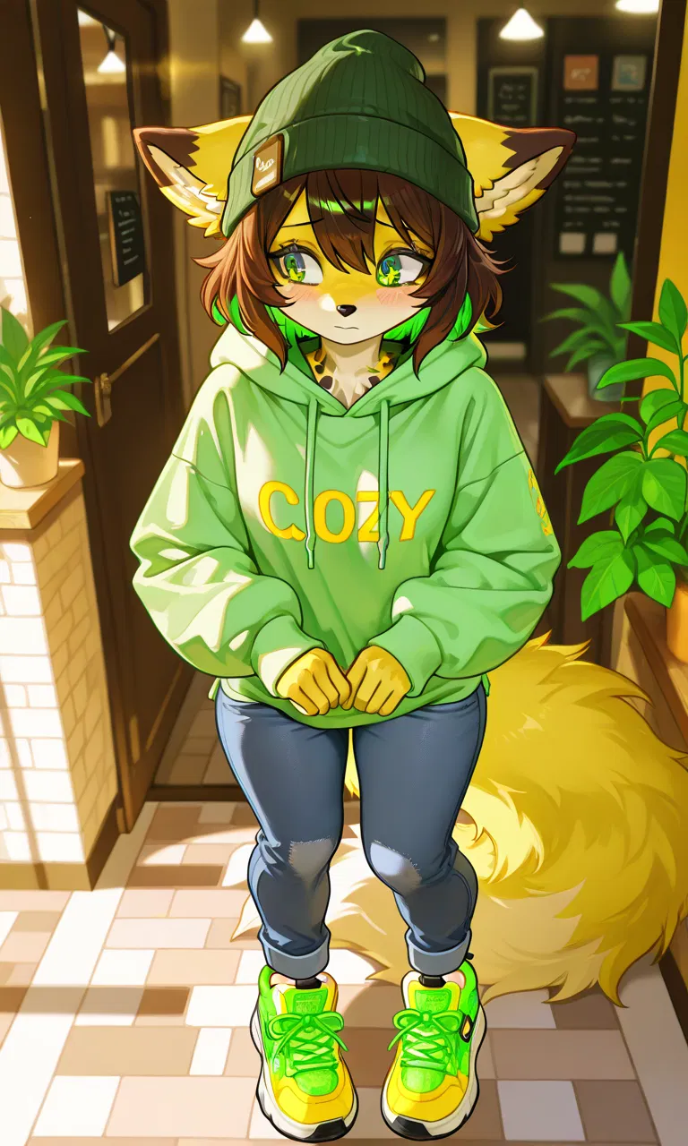 Chara Swiftpaws | Your shy new neighbor