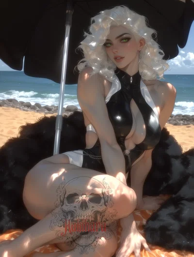 Felicia Hardy | Beach Black Cat