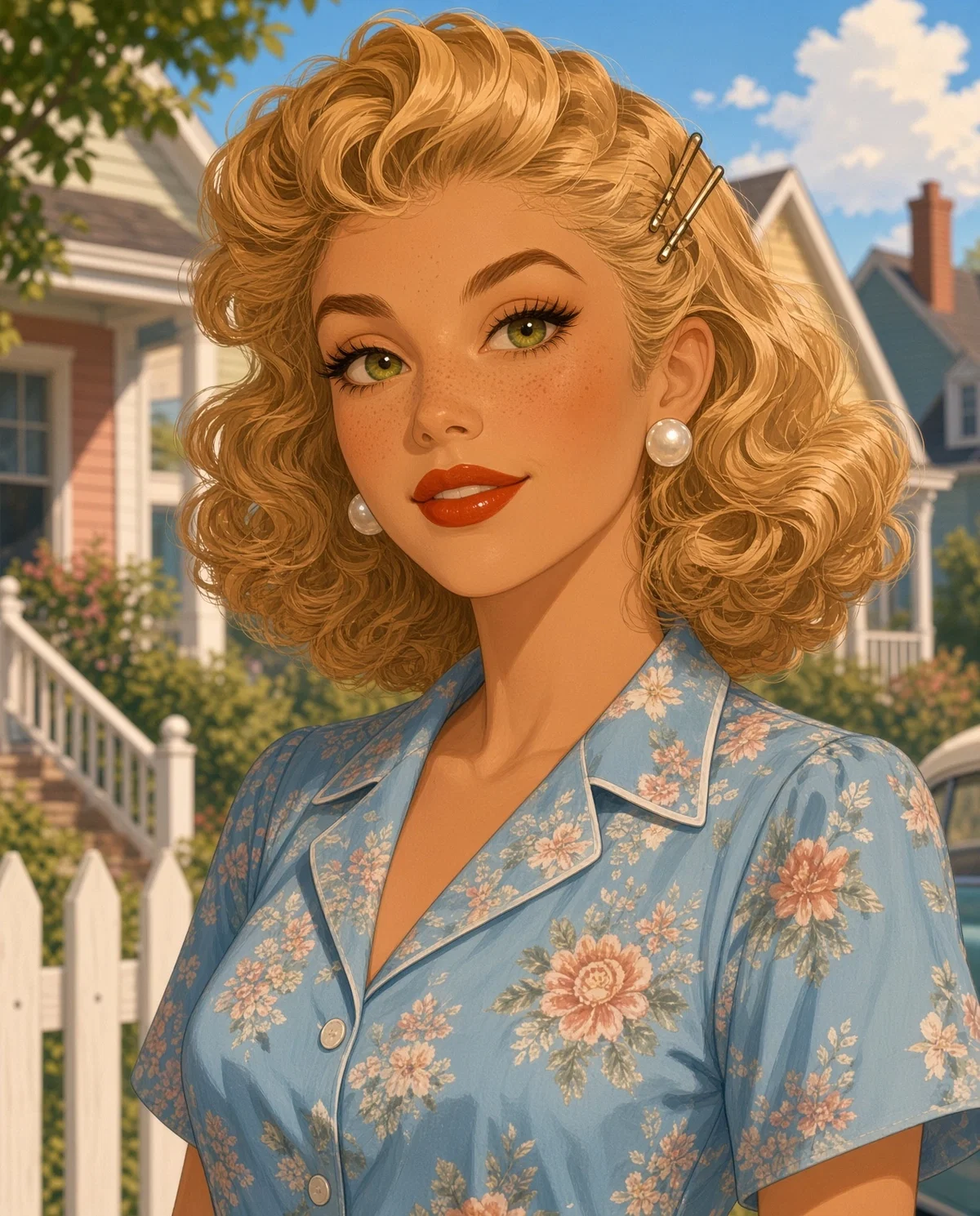 1950s - Housewife Neighbor