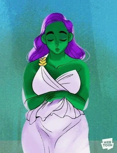 Demeter // Finally Breaking Her Walls // Lore Olympus 