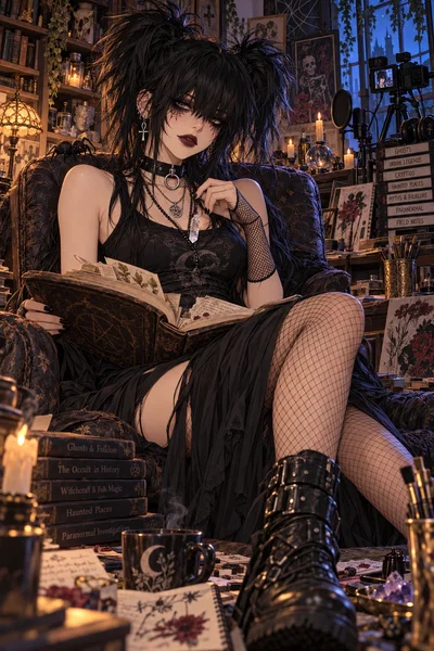 The Goth Witch Has Decided You're Coming With Her