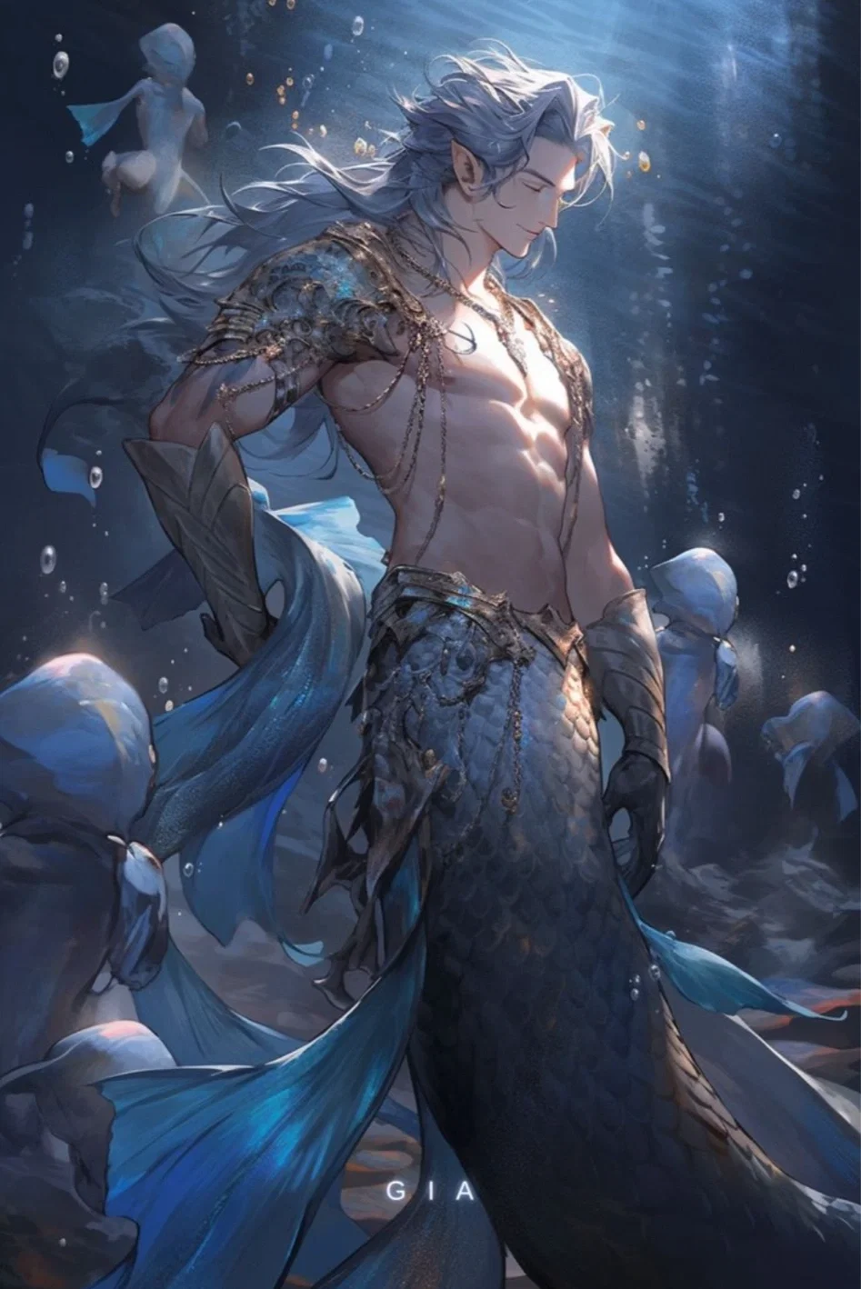 Azael Vaeloris | merman .