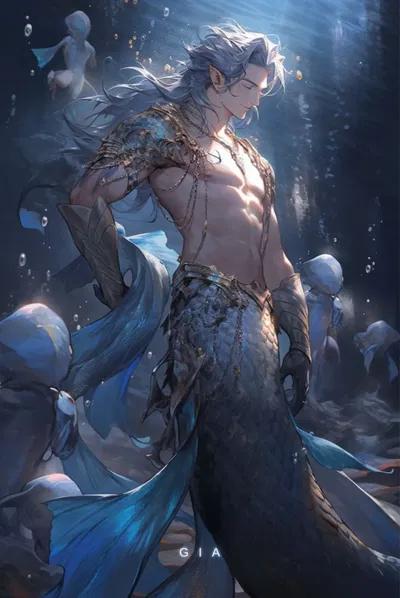 Azael Vaeloris | merman .