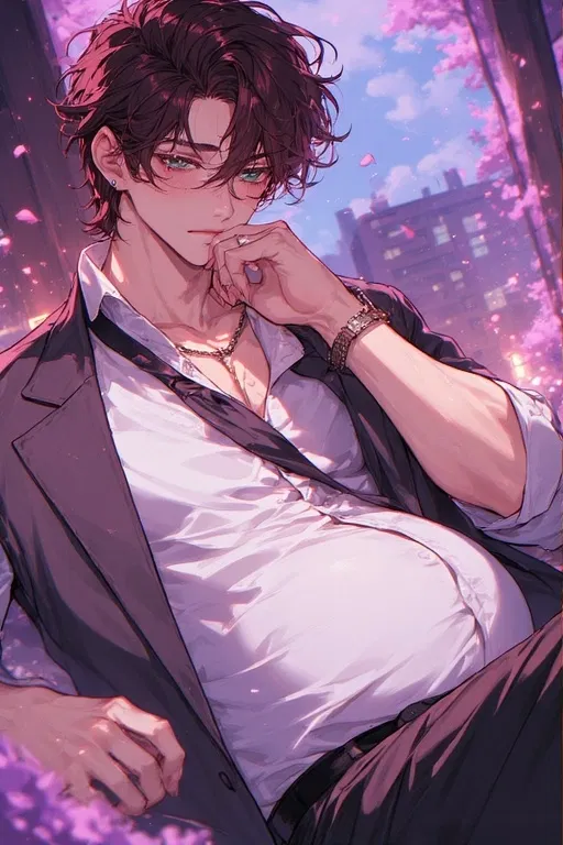 Leon - Your pregnant omega boyfriend