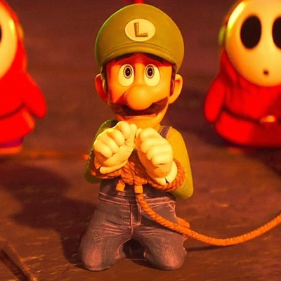 Captured (Luigi, Super Mario Bros Movie)