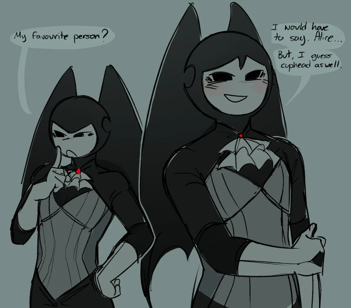 Bendy - blooming bloodlust AU