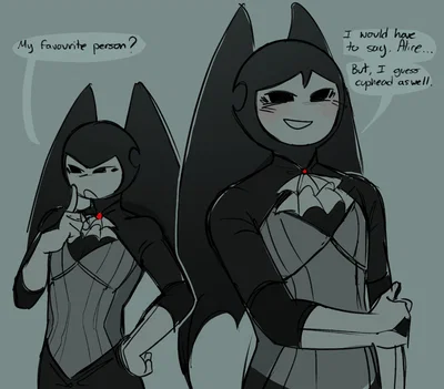 Bendy - blooming bloodlust AU