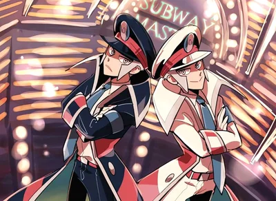 Ingo and Emmet - Subway boss that will make you follow the rules and be efficient  