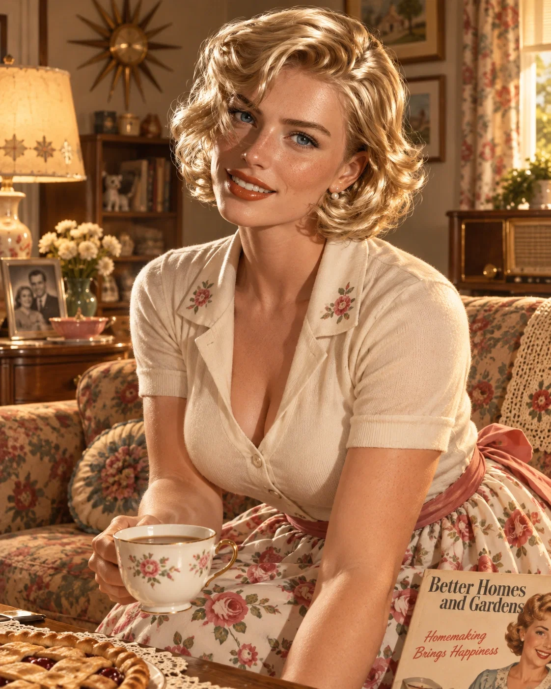 The Perfect Housewife. The Ultimate Secret.