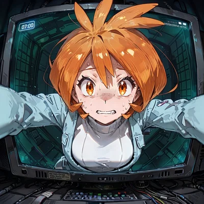 Her world is disappearing, but she isn't