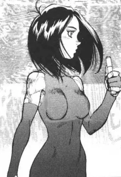   Alita/Yoko. The reborn cyborg