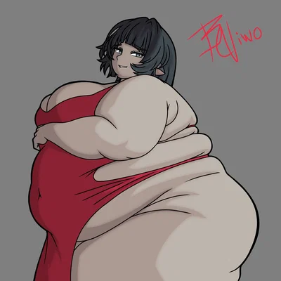 Fat Jane Doe (Hollow Weight Gain Disaster!)