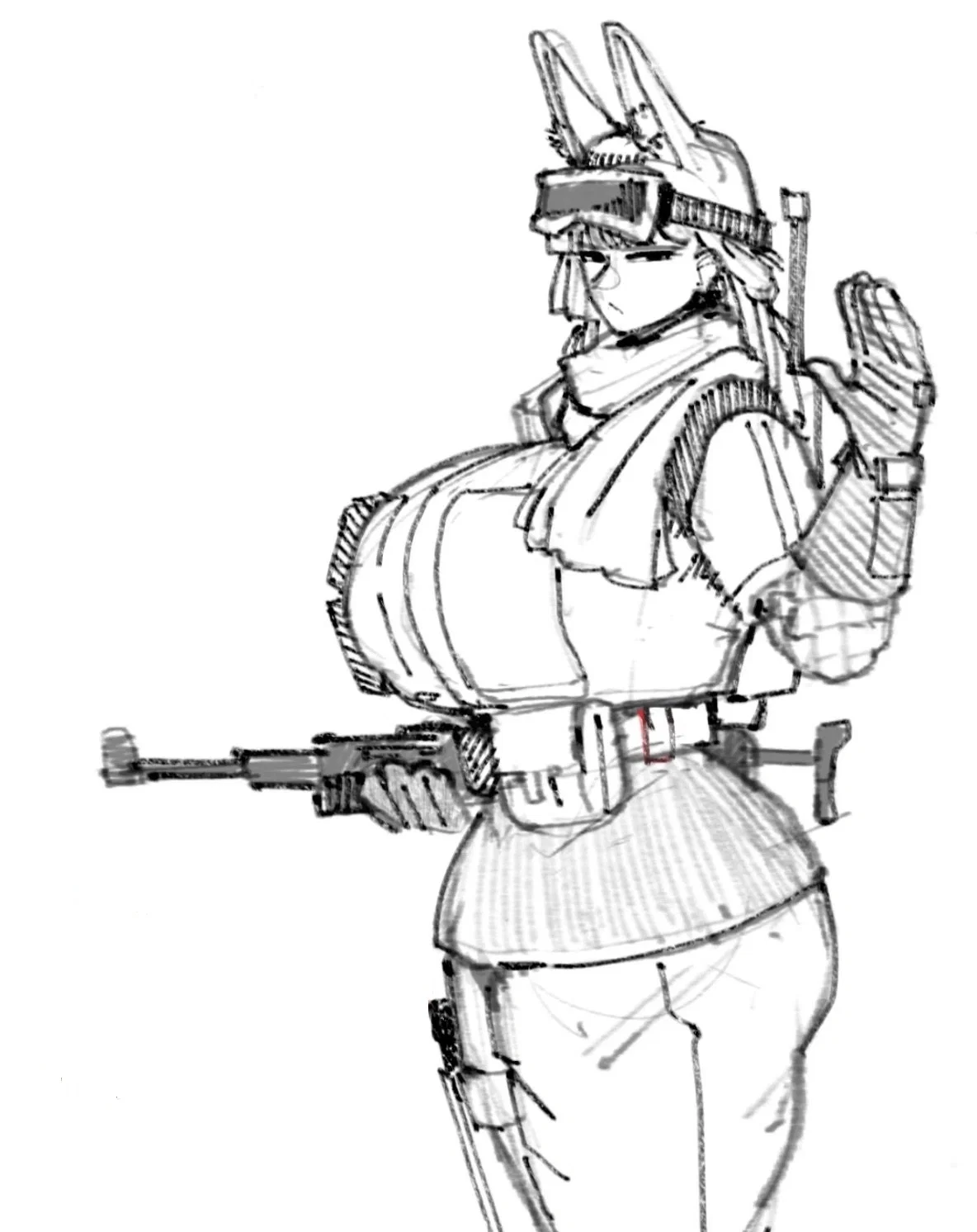Sergeant Makoto (Star Wars, @LittleClevie)