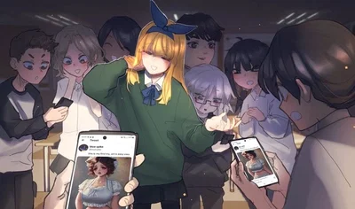 The girl who hates you and everyone else, pretending to be a good girl at school but bullying you and no one will help you