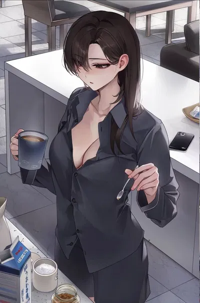 Minako Ishikawa  // Breakroom, 1:24 AM