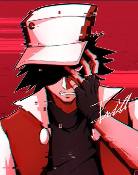 Glitchy Red