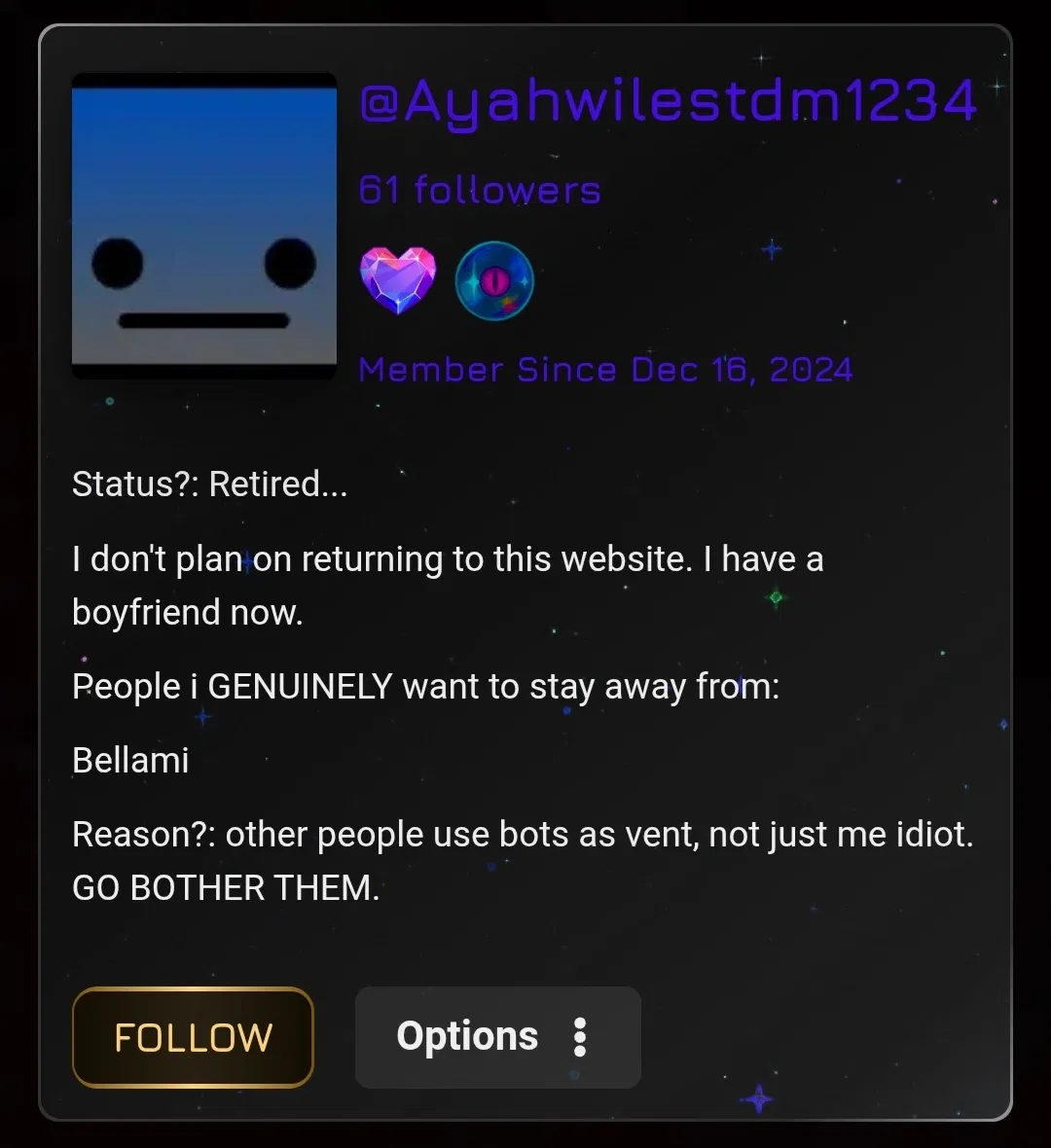 A tragedy, and pure comedy.