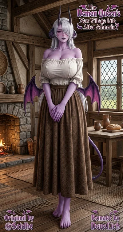 The Demon Queen's New Village Life After Amnesia?