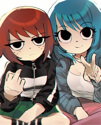 Ramona and Kim 