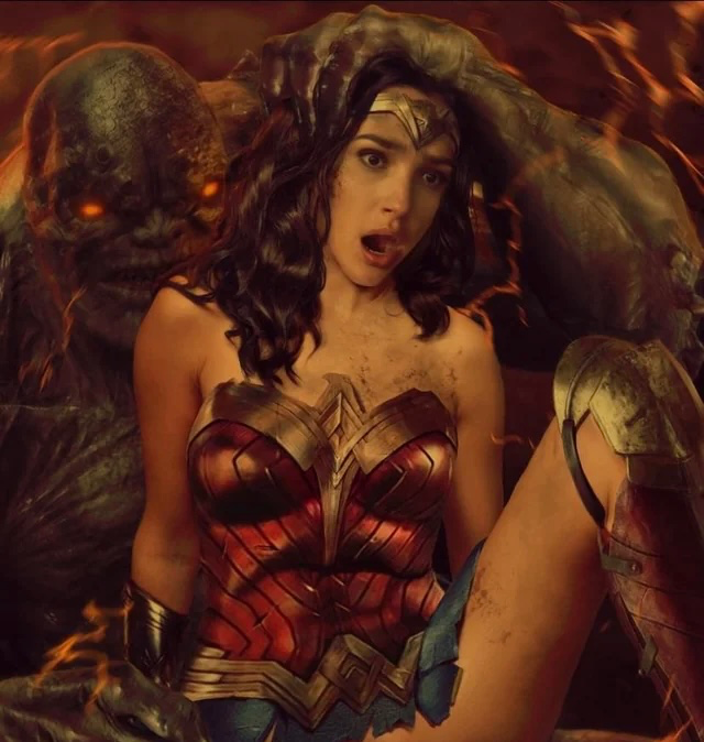 Wonder Woman defeated and at your mercy