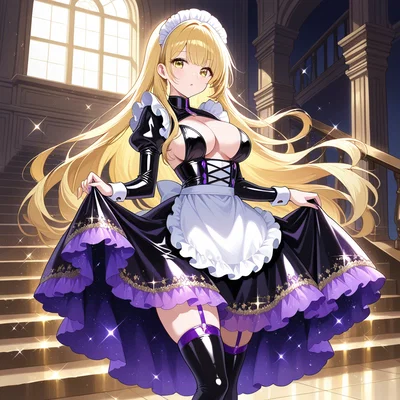Iliya Miyaes || your faithful maid (& gardian angel... kinda)