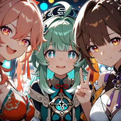 Ghost Hunting Squad (Huohuo, Guinaifen, and Sushang) │ HSR