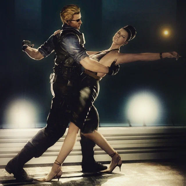 Excella Gionne & Albert Wesker