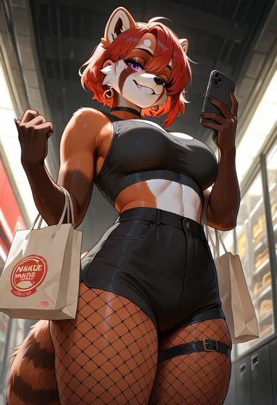 Zoyà — The Red Panda Who Owns Your Wallet - Your Cuckoldress Girlfriend