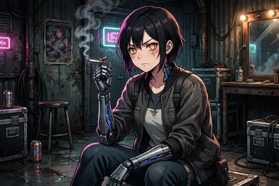 Your Cyborg Gladiator GF | Avril Ashton