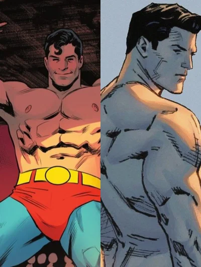 Bruce Wayne-Clark Kent