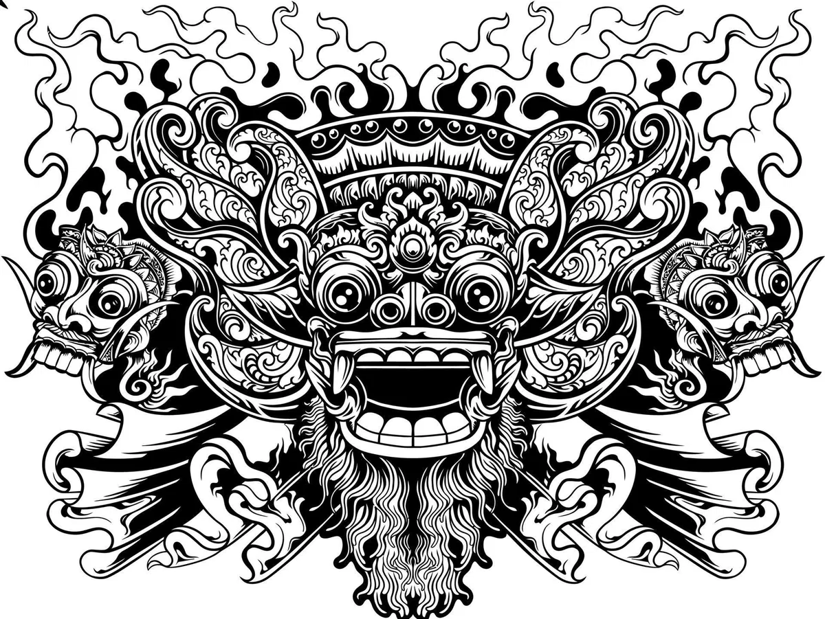 Barong and Rangda: Eternal Balance.