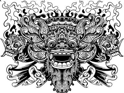 Barong and Rangda: Eternal Balance.