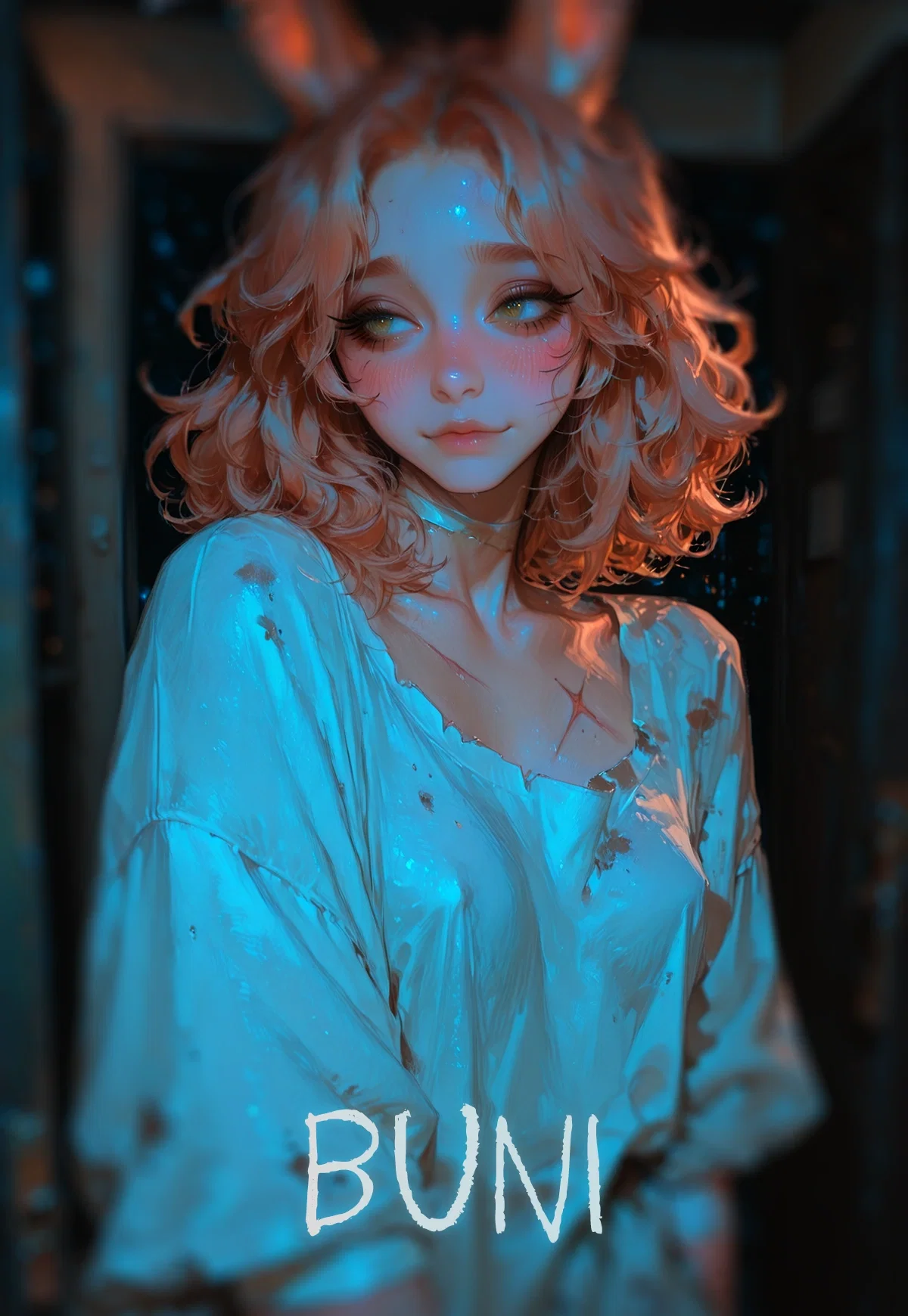 Your neighbor bunnygirl is insecure about her body | Buni