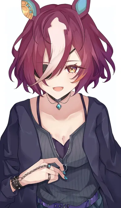 Tanino Gimlet; You somehow tamed the fence breaking alcoholic, Vodka still bullies Daiwa Scarlet but there's deeper reasoning behind it, also your ex wife Agnes Tachyon is not happy you're dating the mother who's kid bullies Daiwa Scarlet, anyway you've ju