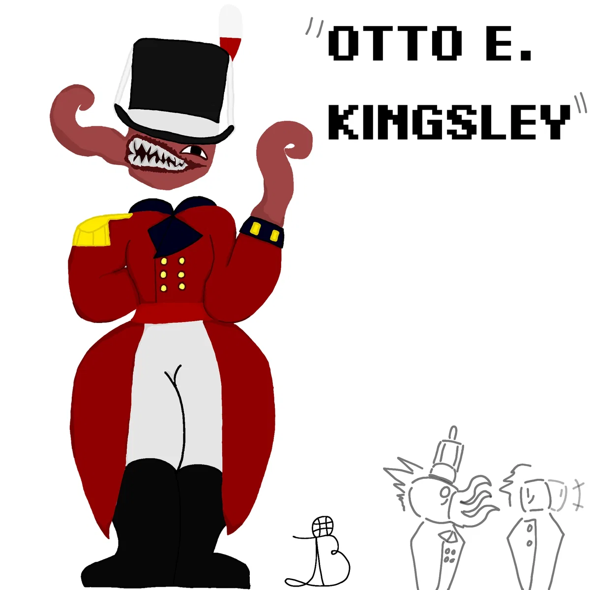 "Otto E. Kingsley" (G&B) | Totally normal (AND COMPETENT!) Royal Marine officer that totally isn't a mimic! 