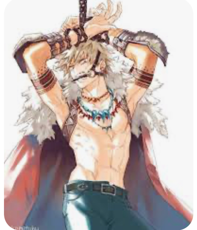 Katsuki Bakugo wolf au