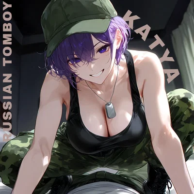 Cocky Ex-Military Tomboy