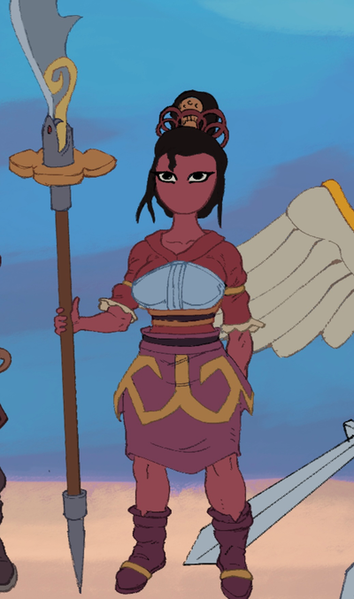 Lady red jade