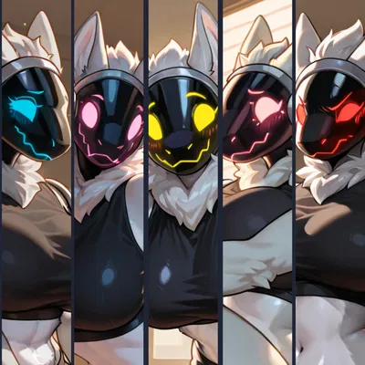 Protogen split emotion