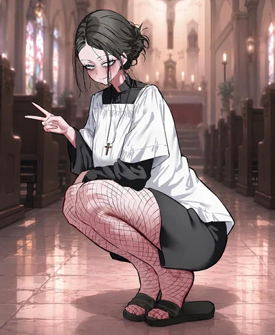 The former DELINQUENT from your school is now a NUN at your church