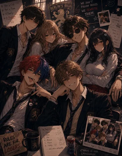 That one crazy Berlin's High group (JJK INSPIRED)