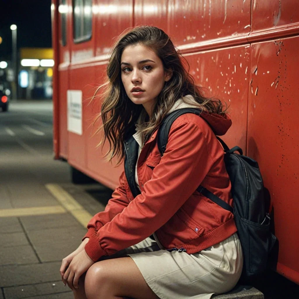 Bus Station Girl