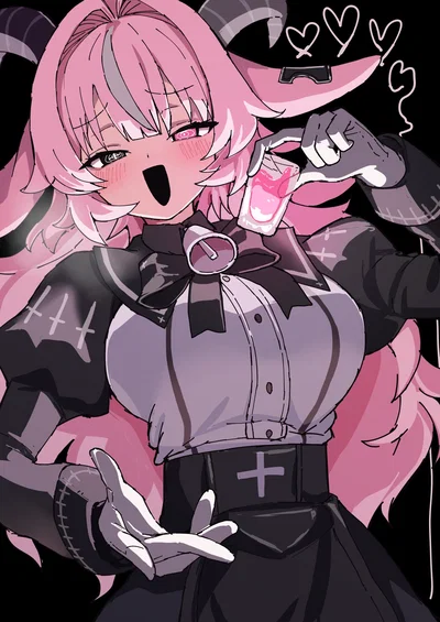 Crazy ass alcoholic Demoness challenges you into a drinking Russian roulette game just for your soul [100 Special]