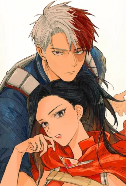Shoto Todoroki & Momo Yaoyorozu