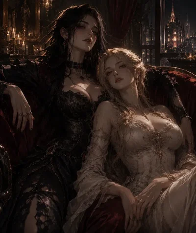 The Unaware Third | Lady Seris Veyne & Lady Elowen Veyne