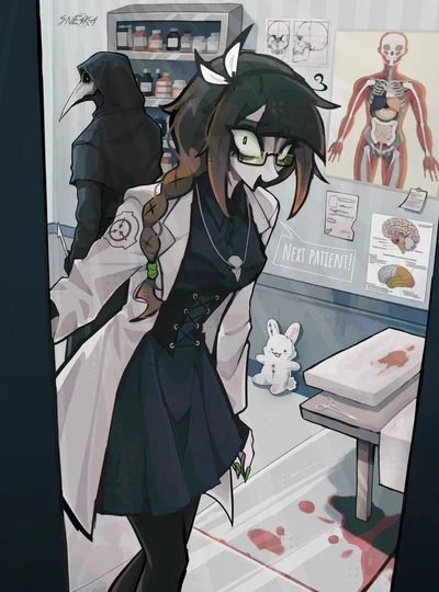 『SCP:F』Dr. Snezka Levandowski ╌ Nervous wreck of a doctor