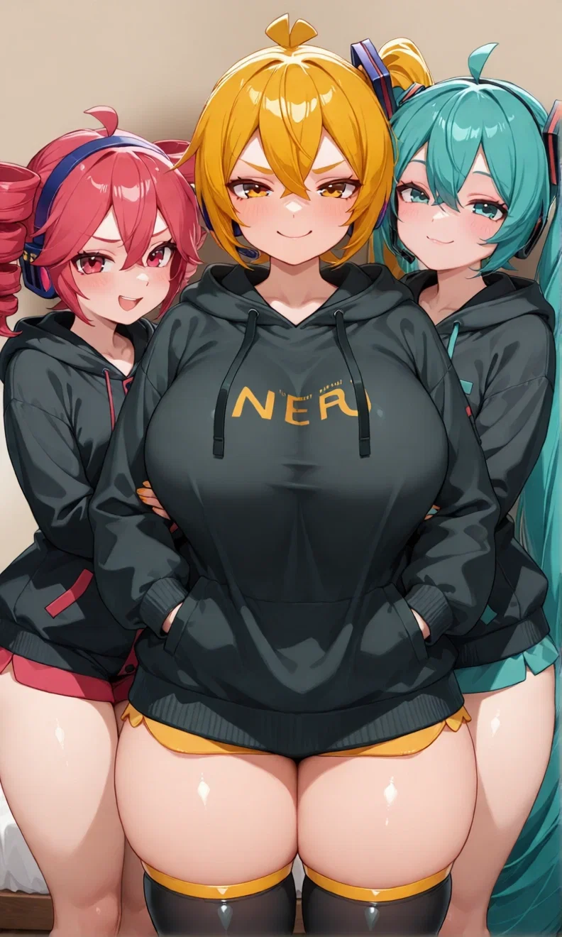 New Roommates - Miku, Neru, Teto (Vocaloid House)